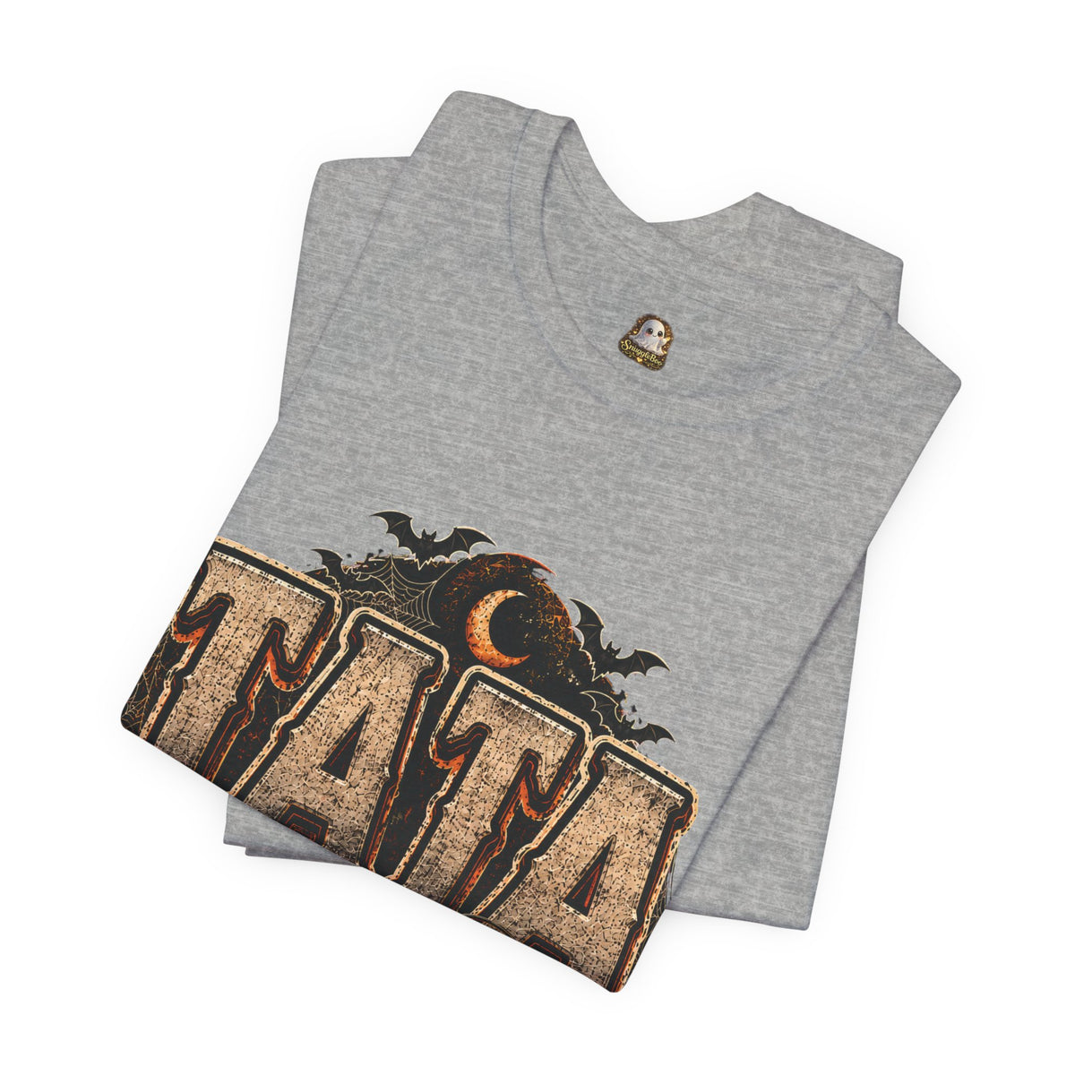 T-Shirt — "TATA" Vintage Halloween Pumpkin Design