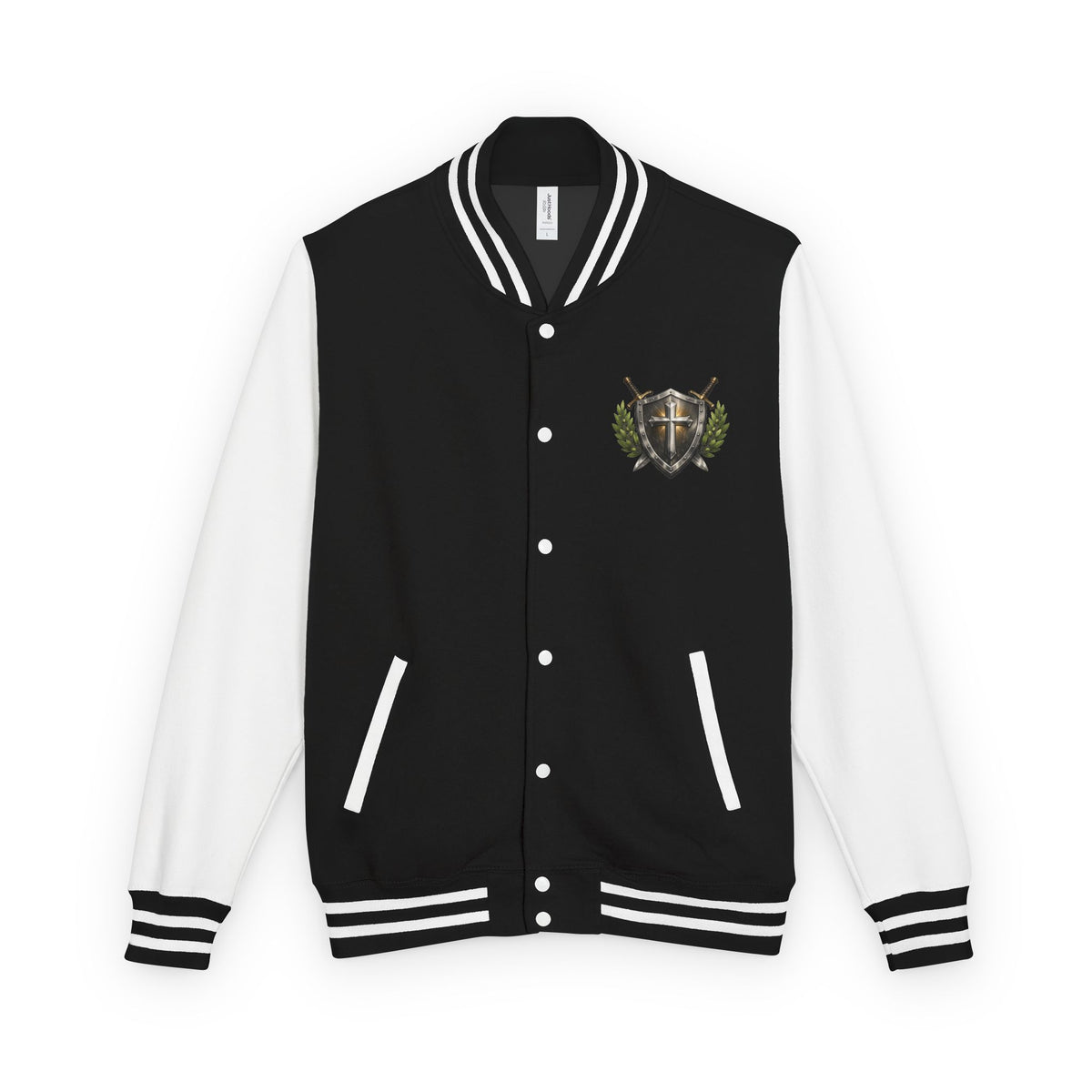 Letterman Jacket — "God's Got My Back" Compass Christian Varsity Jacket