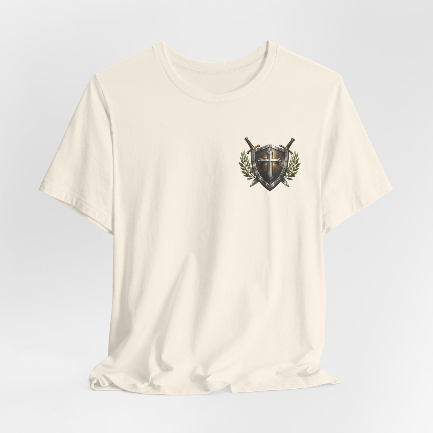 God's Got My Back T-Shirt — Wings & Shield Christian Tee (Proverbs 3:5-6)
