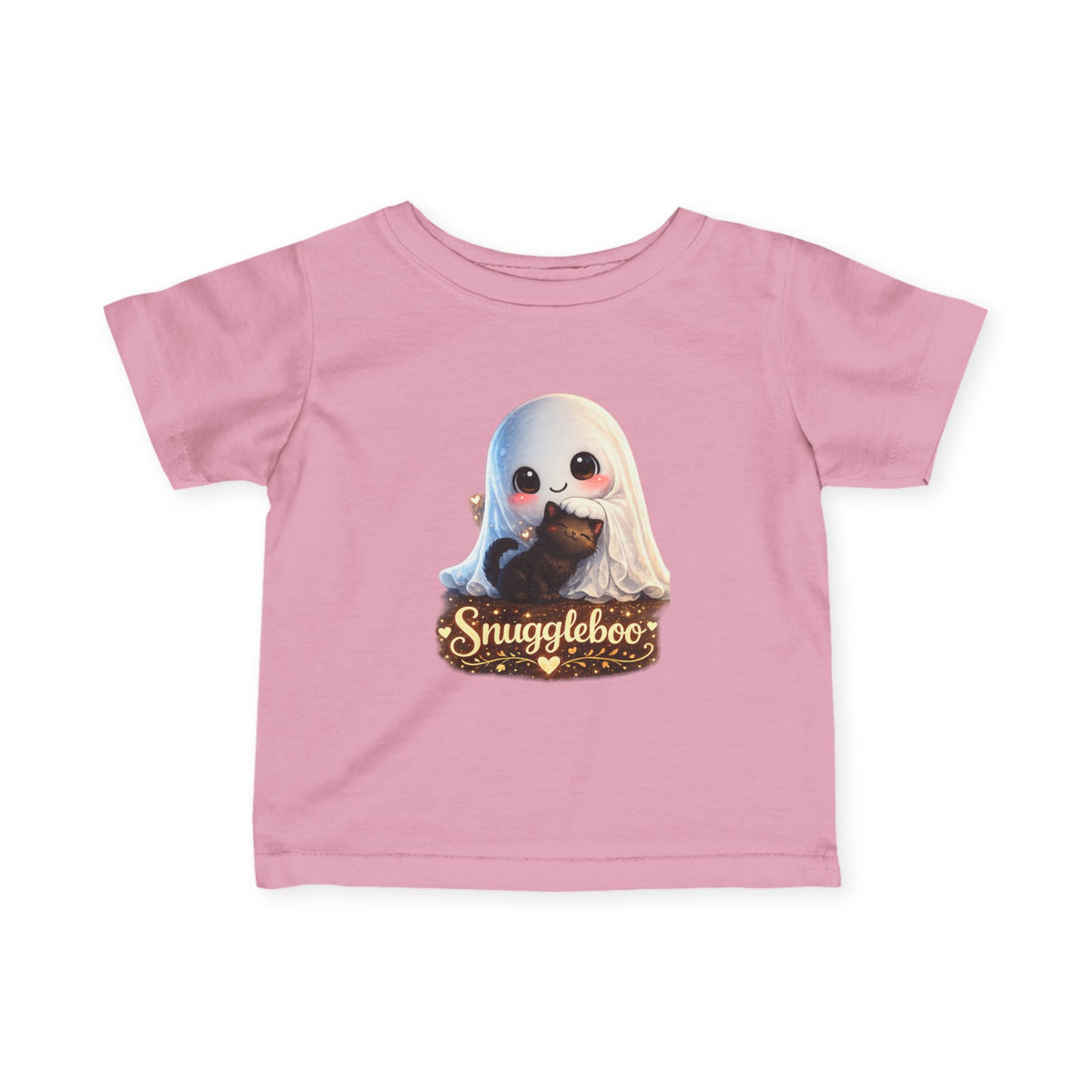 Infant Tee - "Snuggleboo" Cute Ghost Baby Shirt | Halloween Baby Bodysuit Gift