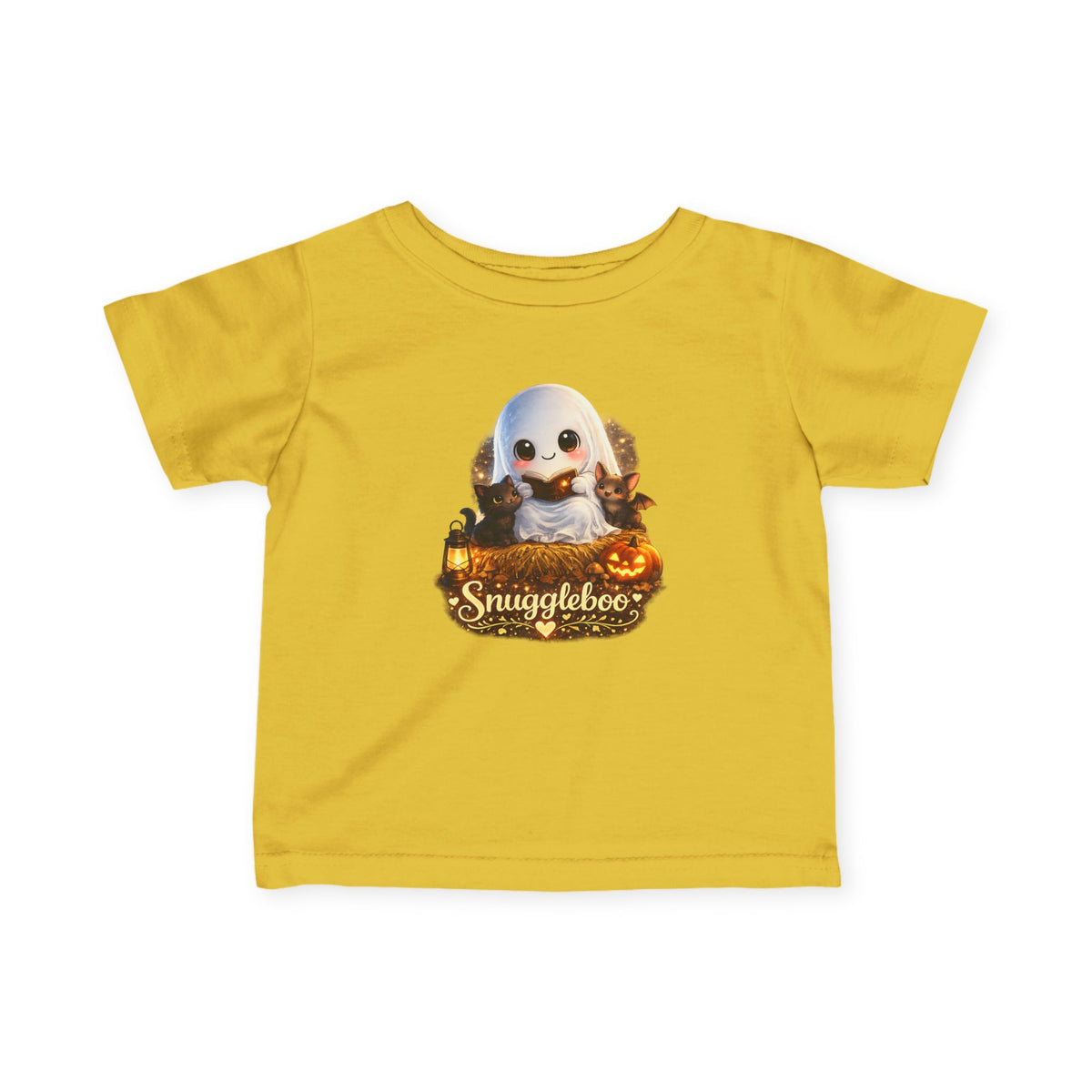 Infant Tee — 'Snuggleboo' Halloween Ghost Baby Graphic