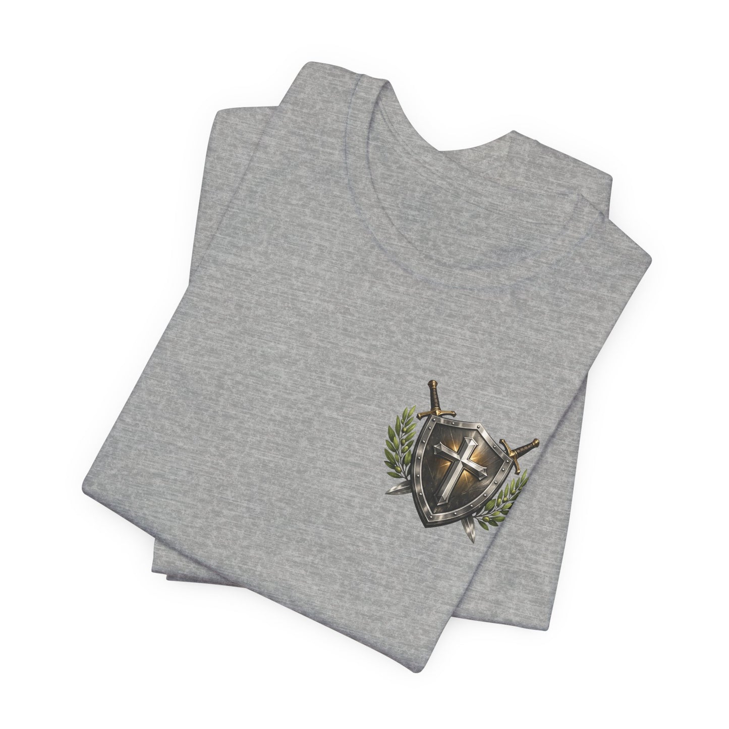 God's Got My Back T-Shirt — Wings & Shield Christian Tee (Proverbs 3:5-6)