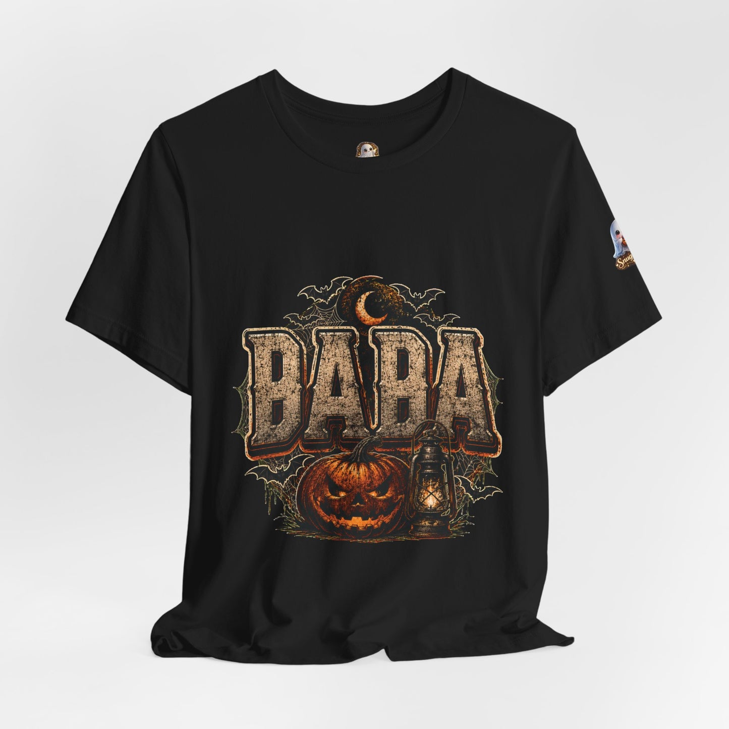 Baba Halloween Tee — Spooky Pumpkin Graphic T-Shirt