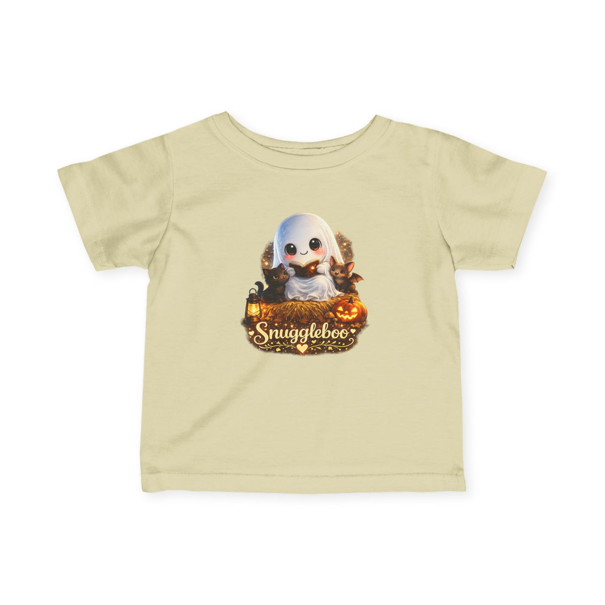 Infant Tee — 'Snuggleboo' Halloween Ghost Baby Graphic