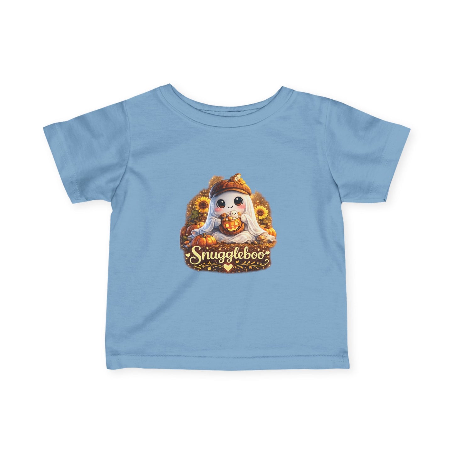 Infant Tee — 'Snuggleboos' Sunflower Sloth Baby Shirt