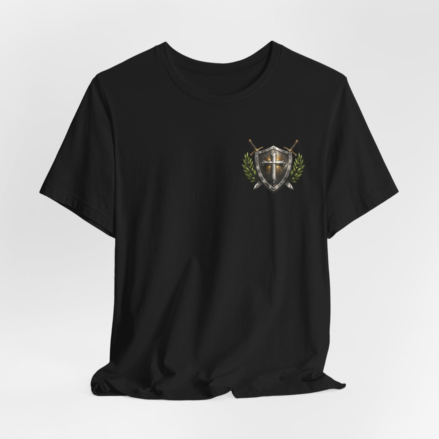 God's Got My Back T-Shirt — Wings & Shield Christian Tee (Proverbs 3:5-6)