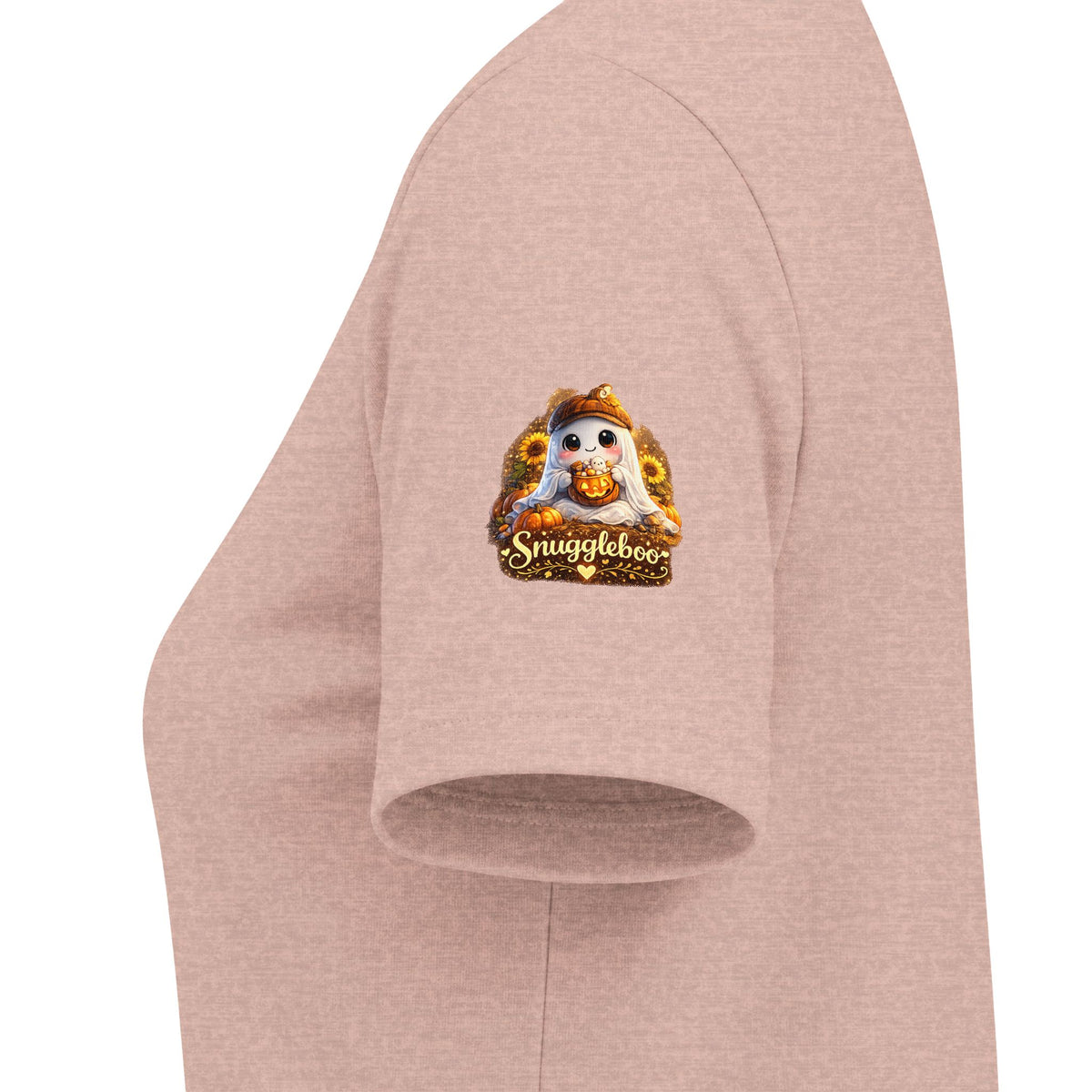 Honey Halloween V‑Neck Tee — 'HONEY' Cute Spooky Pumpkin Ghost Graphic
