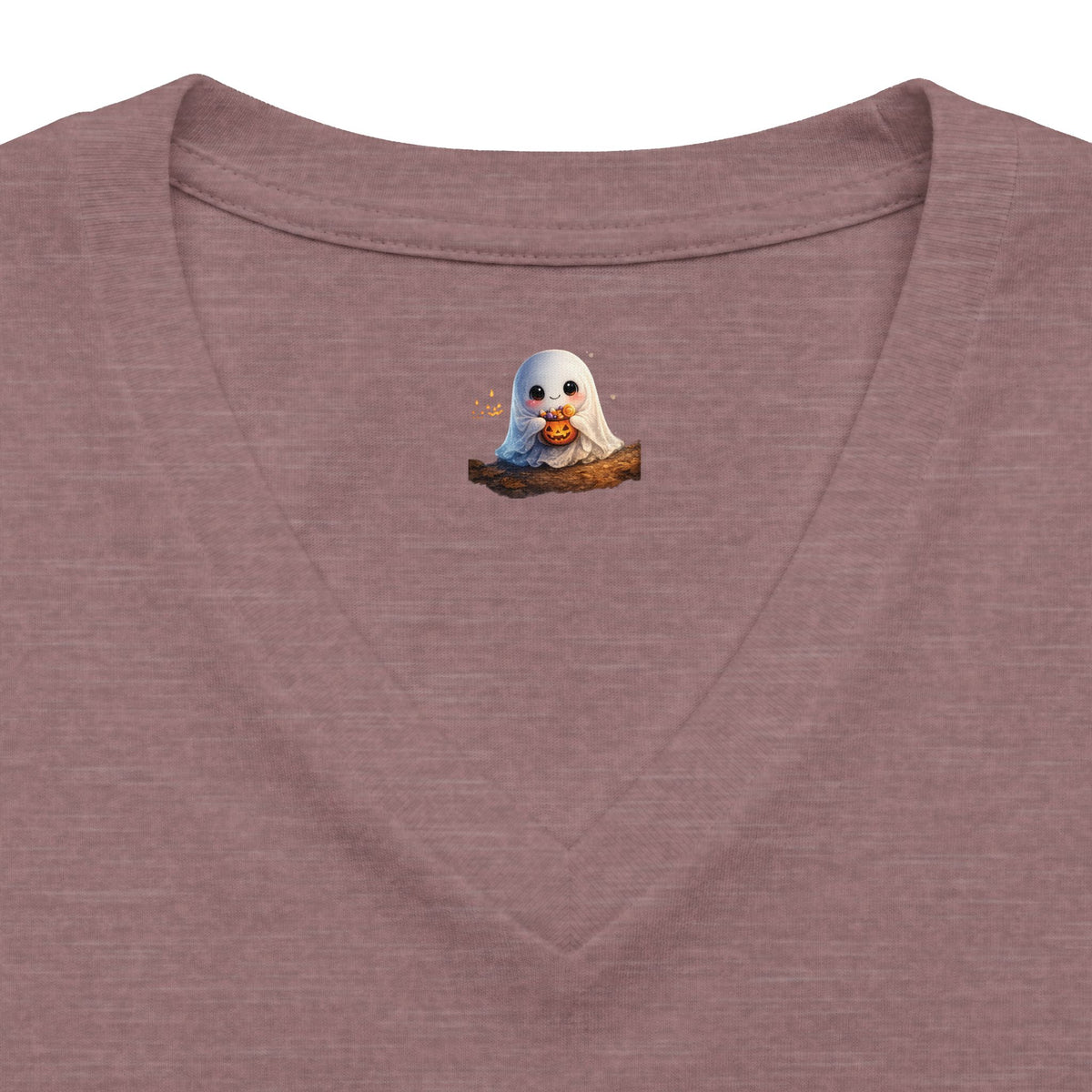 Women's V-Neck Tee — 'Omí' Halloween Mom Graphic Shirt