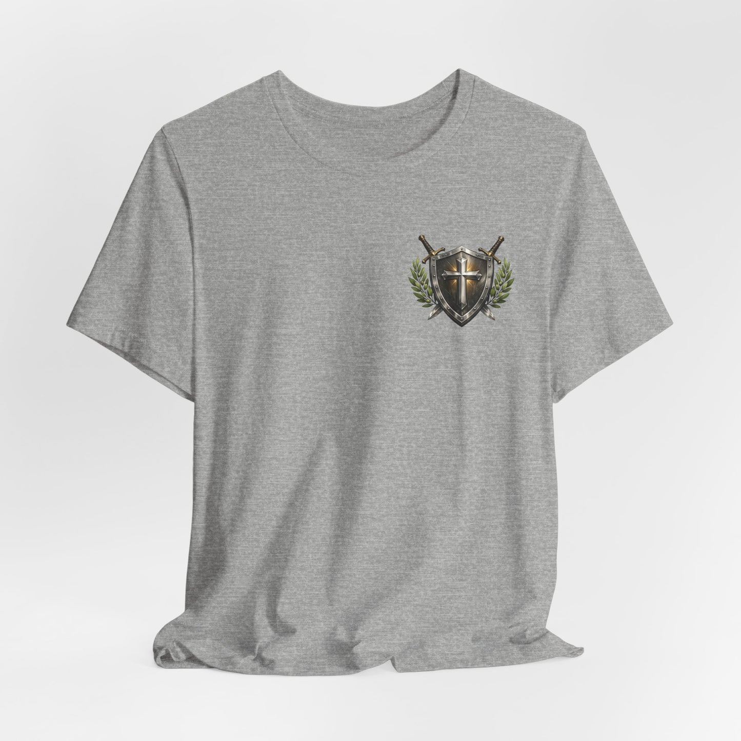 God's Got My Back T-Shirt — Wings & Shield Christian Tee (Proverbs 3:5-6)