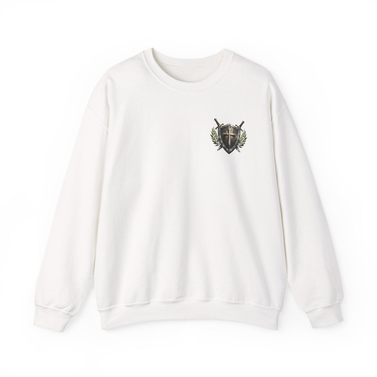 Compass Crewneck Sweatshirt — "God's Got My Back" Proverbs 3:5-6 Christian Pullover