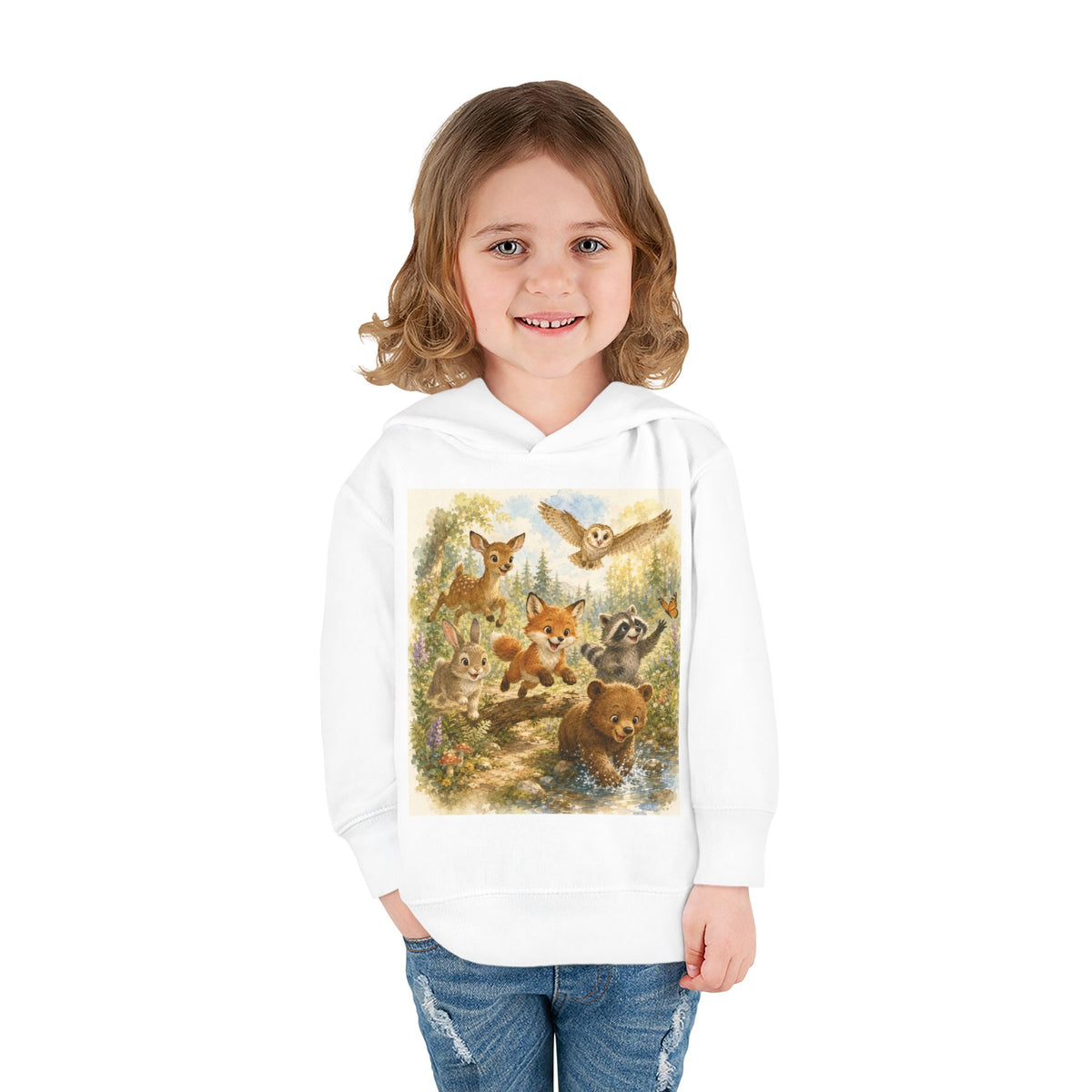 Toddler Pullover Fleece Hoodie