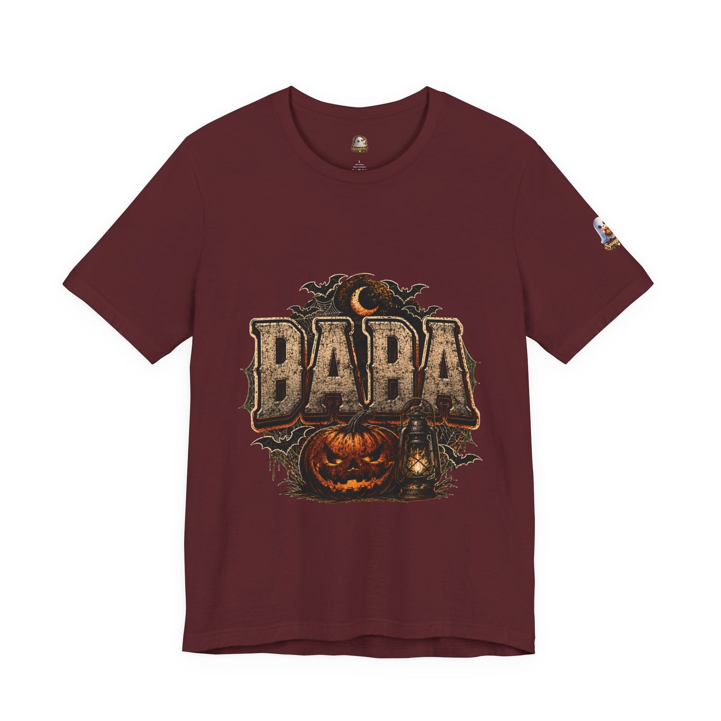 Baba Halloween Tee — Spooky Pumpkin Graphic T-Shirt