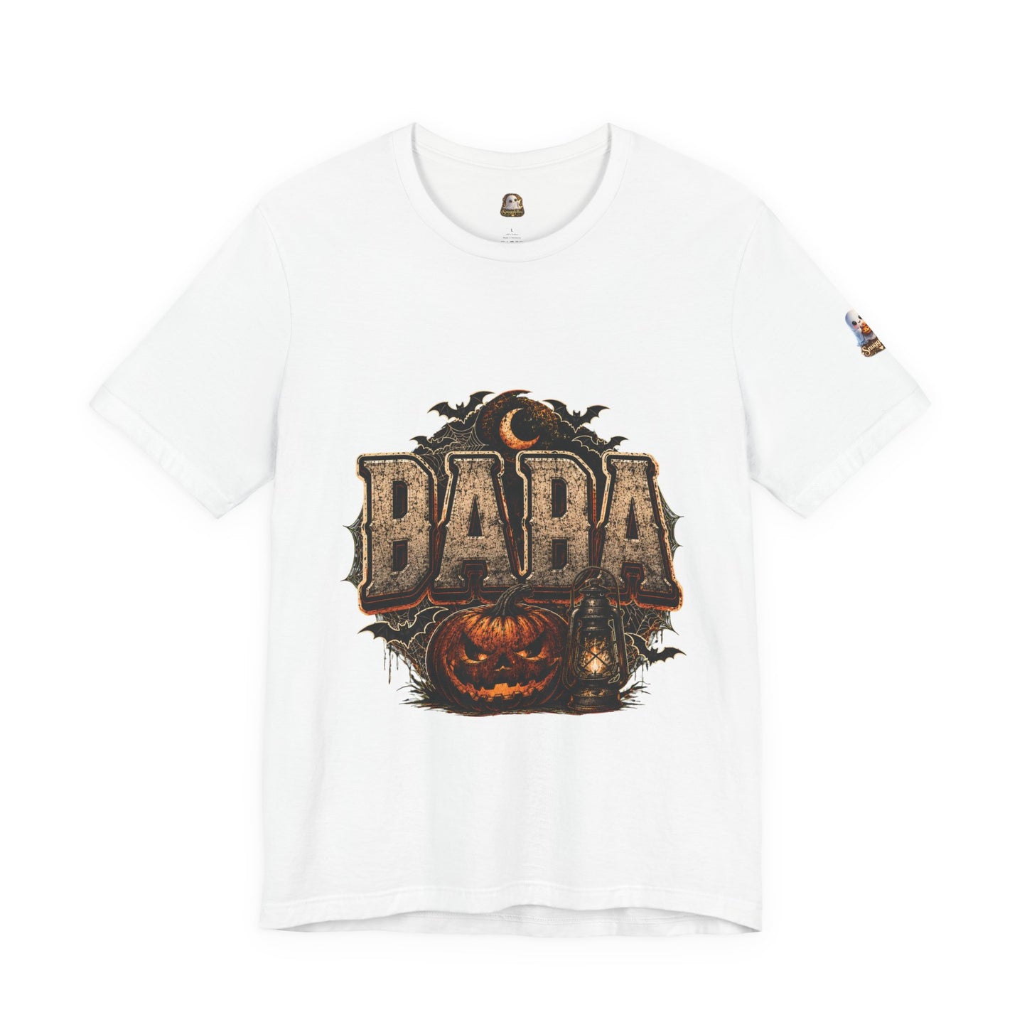Baba Halloween Tee — Spooky Pumpkin Graphic T-Shirt