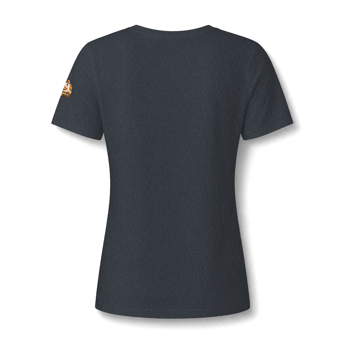 Women's 'Nona' Halloween V-Neck Tee — Cute Seal Costume Graphic