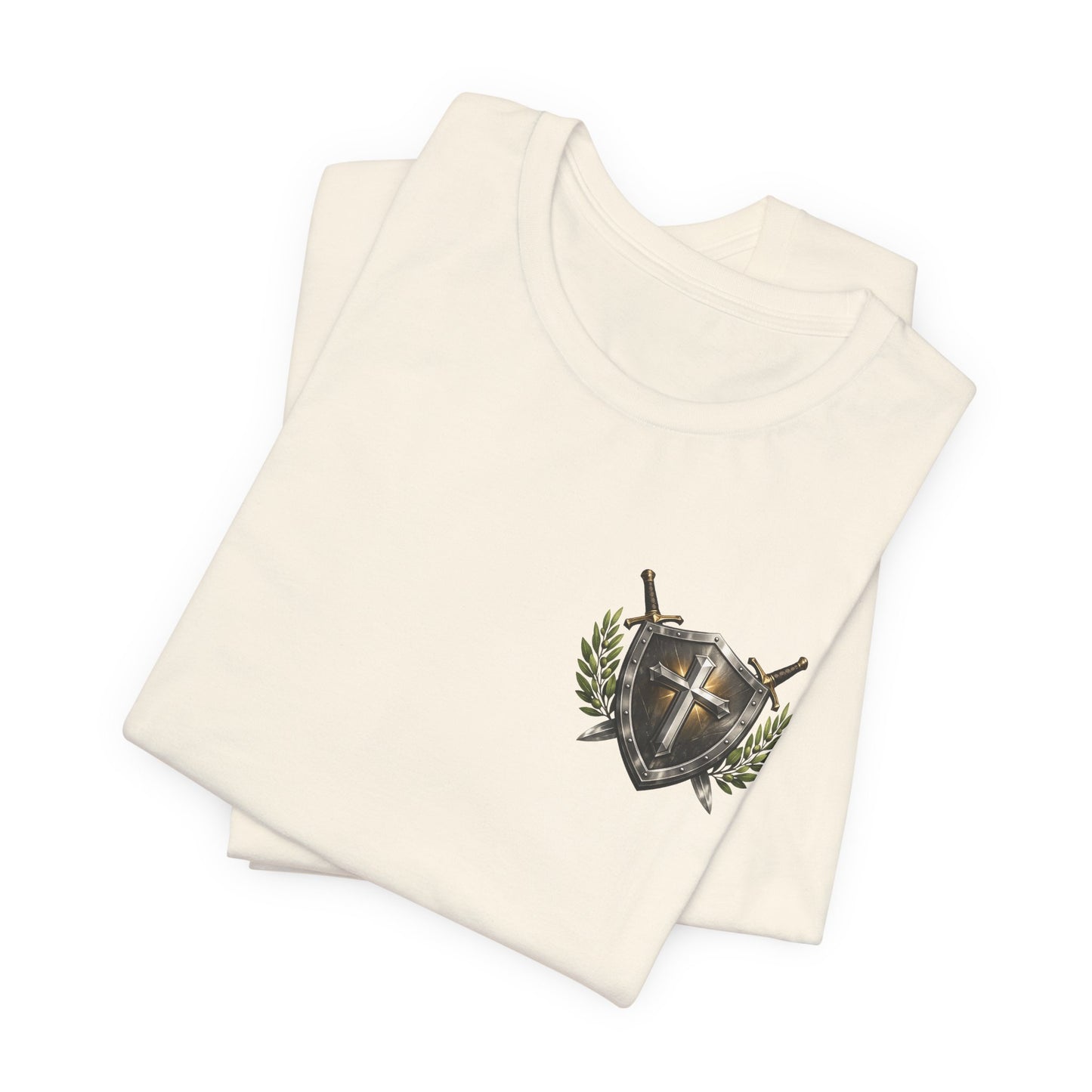 God's Got My Back T-Shirt — Wings & Shield Christian Tee (Proverbs 3:5-6)