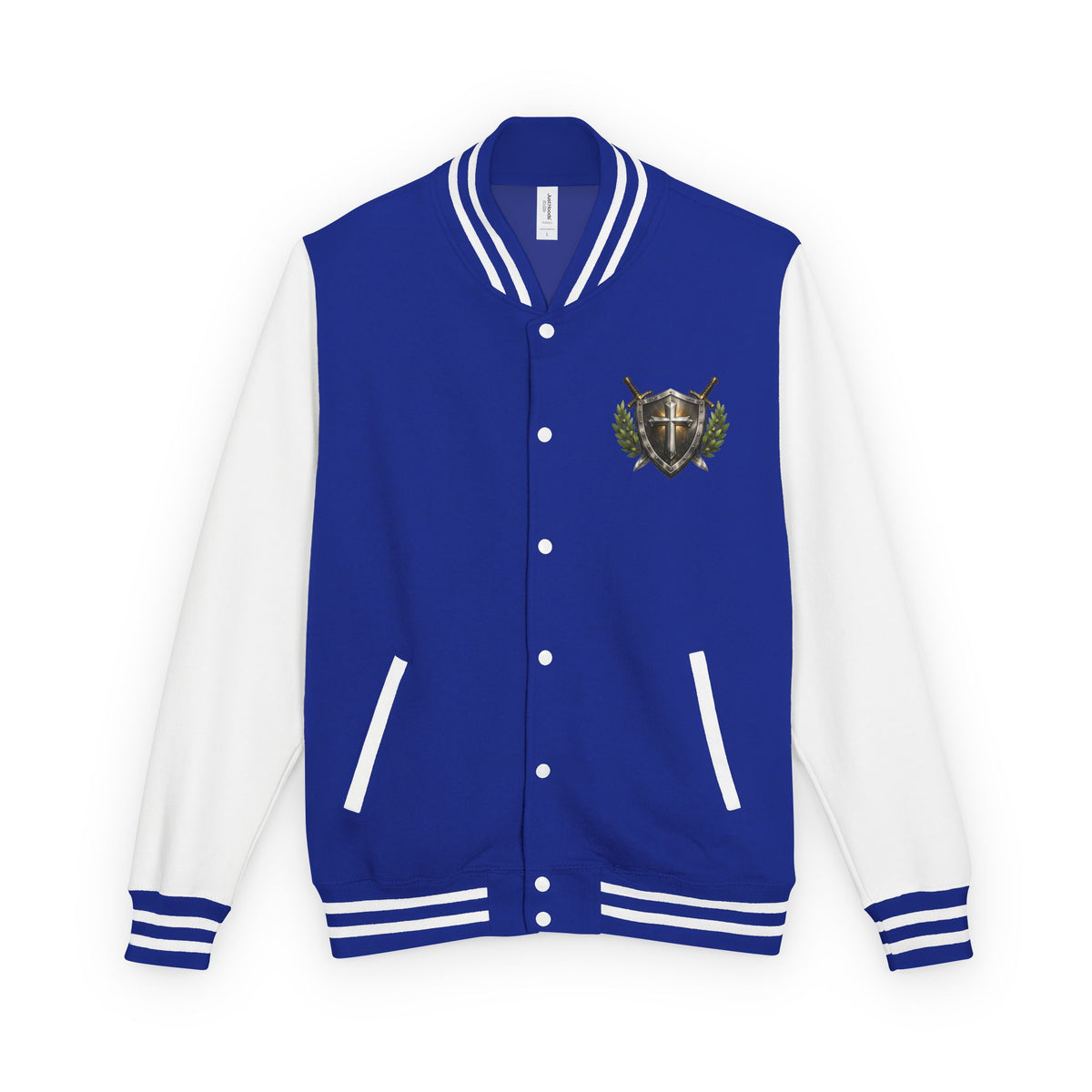 Letterman Jacket — "God's Got My Back" Compass Christian Varsity Jacket