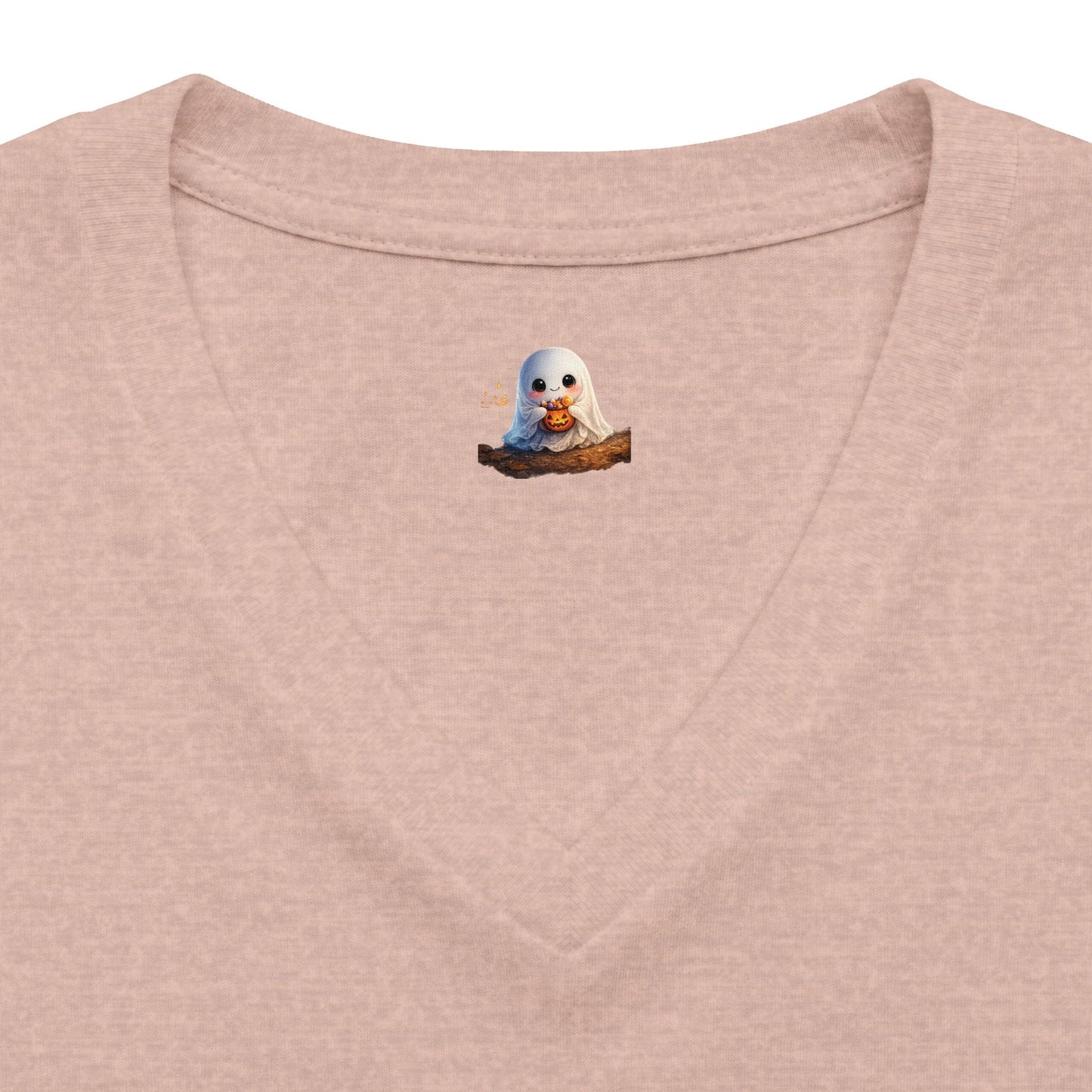 Granny Halloween V-Neck Tee — Women's 'GRANNY' Spooky Holiday Shirt