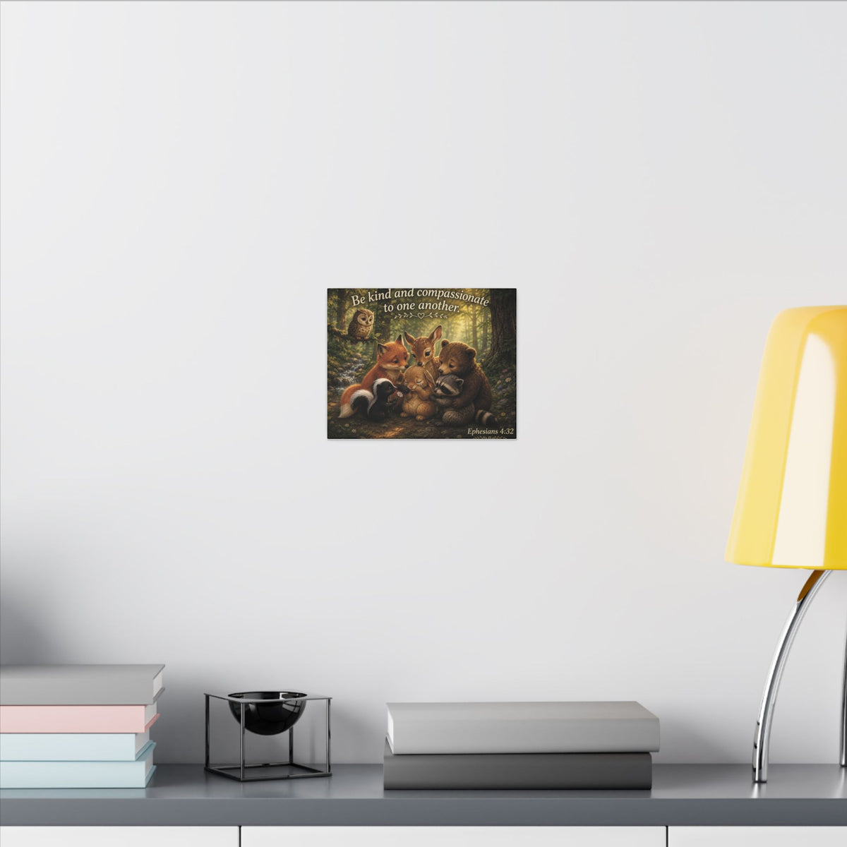 Be Kind and Compassionate Animal Friends Canvas
