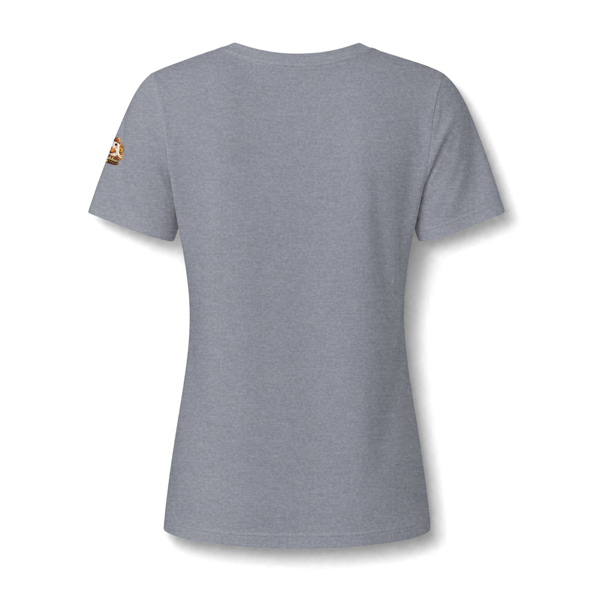 BEBE Halloween Graphic V-Neck Tee