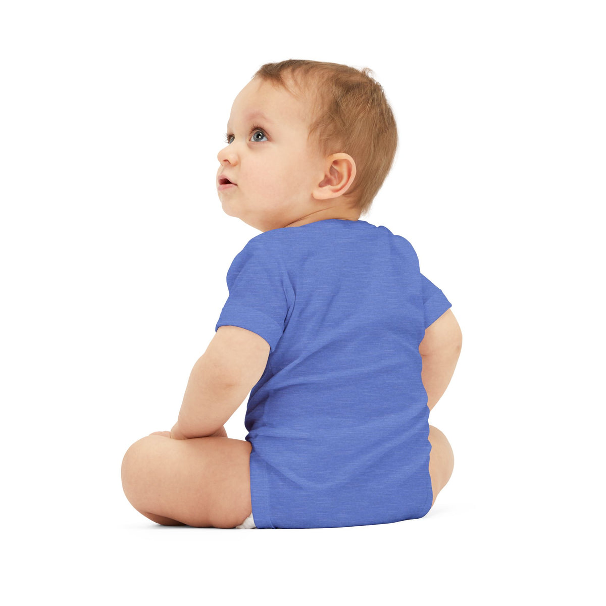 Baby Onesie with Cute Seal Pup Illustration — Infant Jersey One-Piece