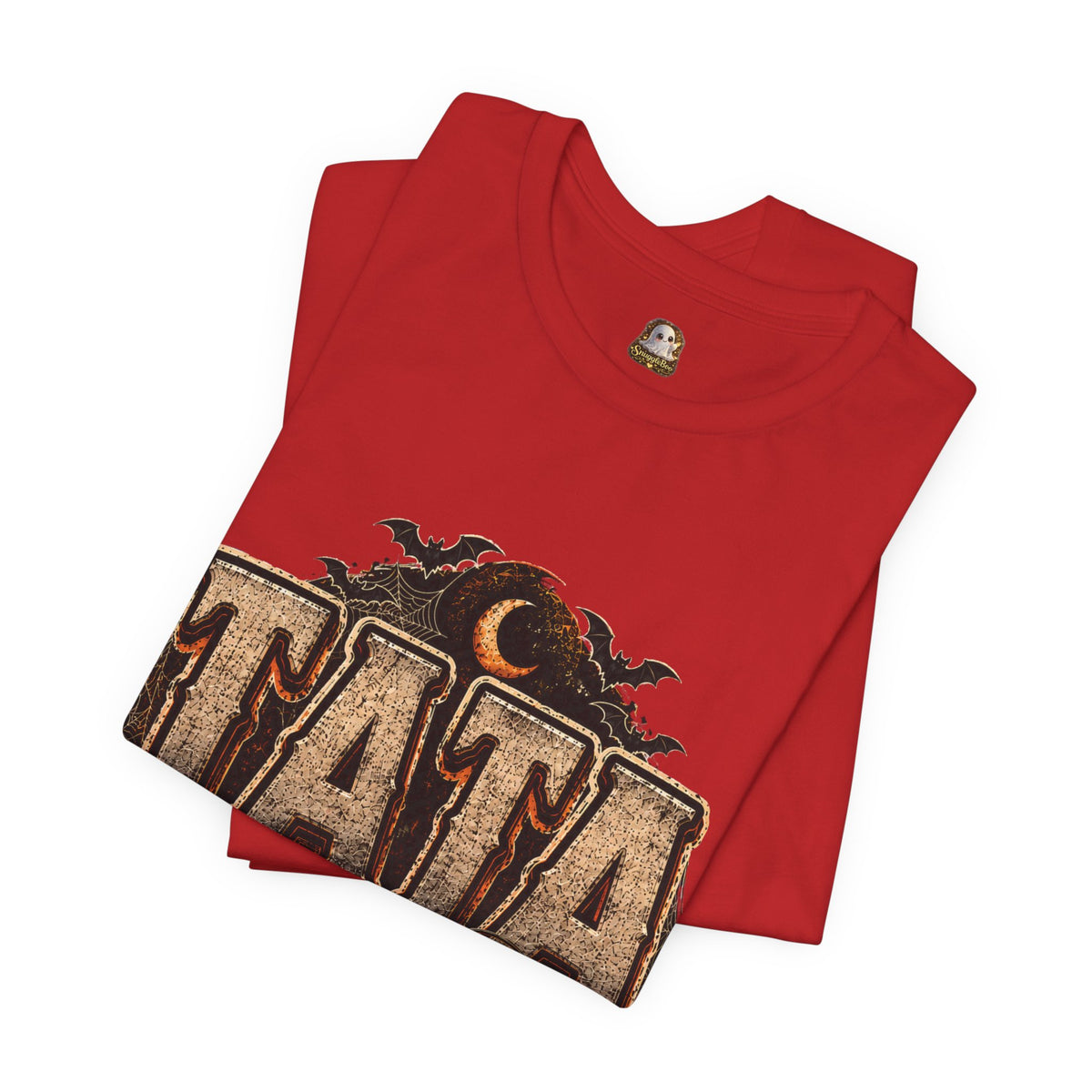 T-Shirt — "TATA" Vintage Halloween Pumpkin Design