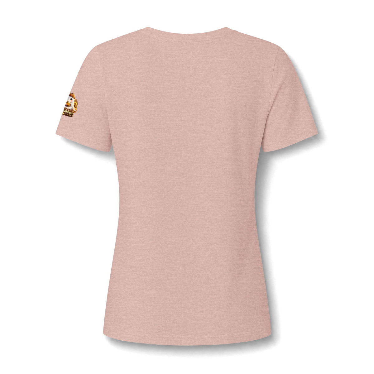Honey Halloween V‑Neck Tee — 'HONEY' Cute Spooky Pumpkin Ghost Graphic