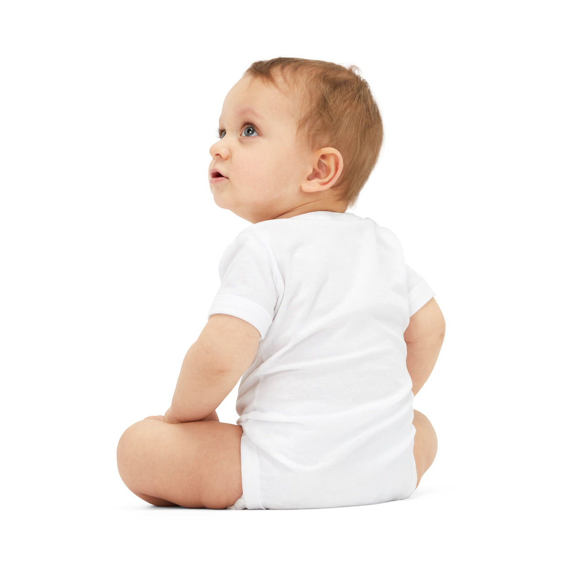 Baby Onesie with Cute Seal Pup Illustration — Infant Jersey One-Piece