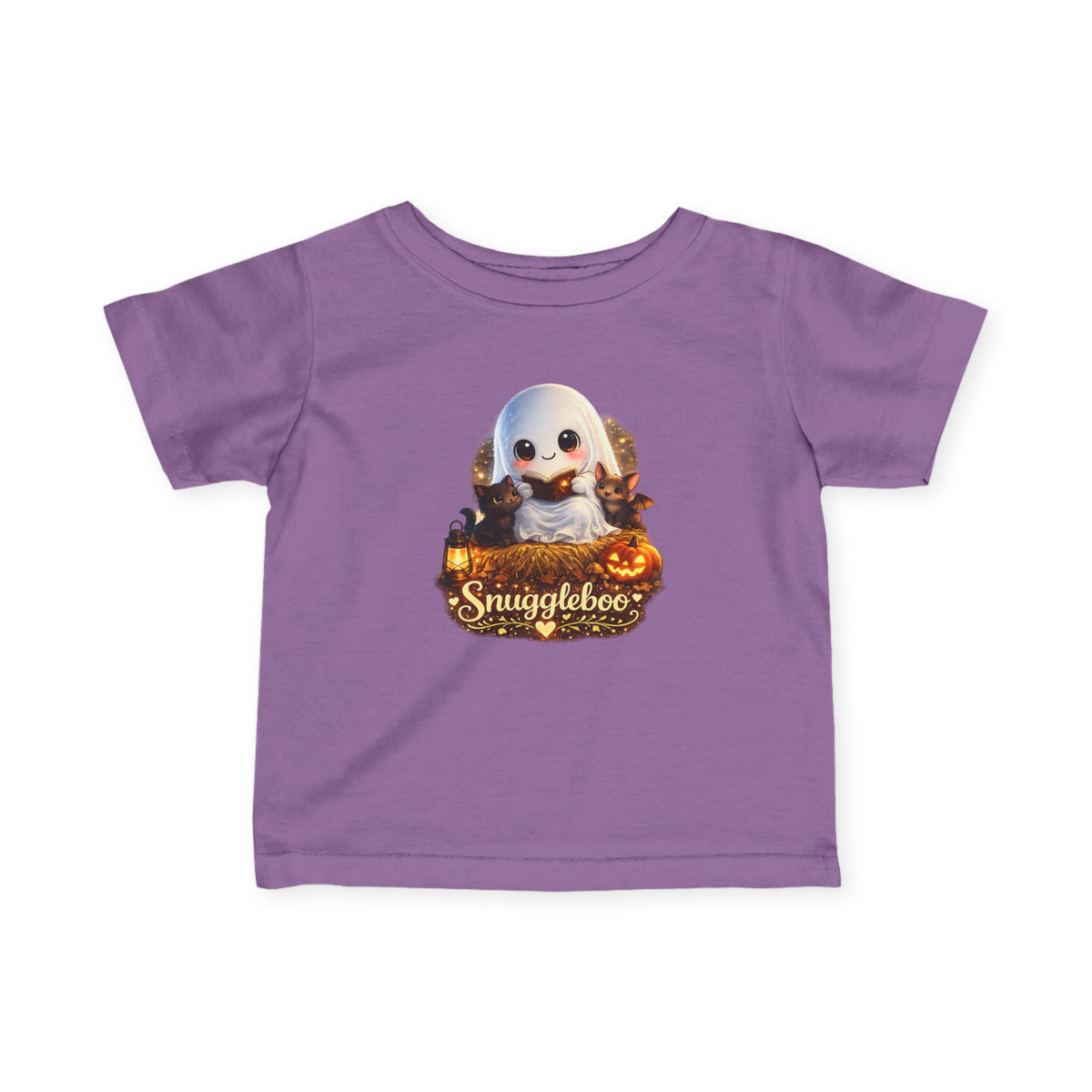 Infant Tee — 'Snuggleboo' Halloween Ghost Baby Graphic