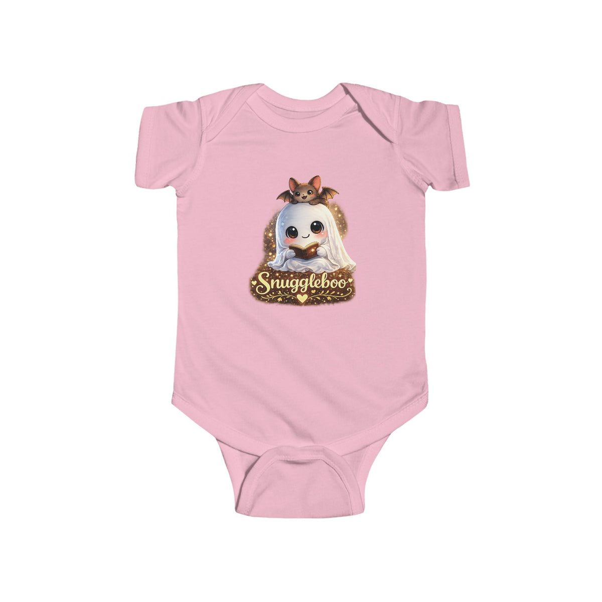 Infant Bodysuit — Cute 'Snuggleboo' Puppy Design Baby Onesie