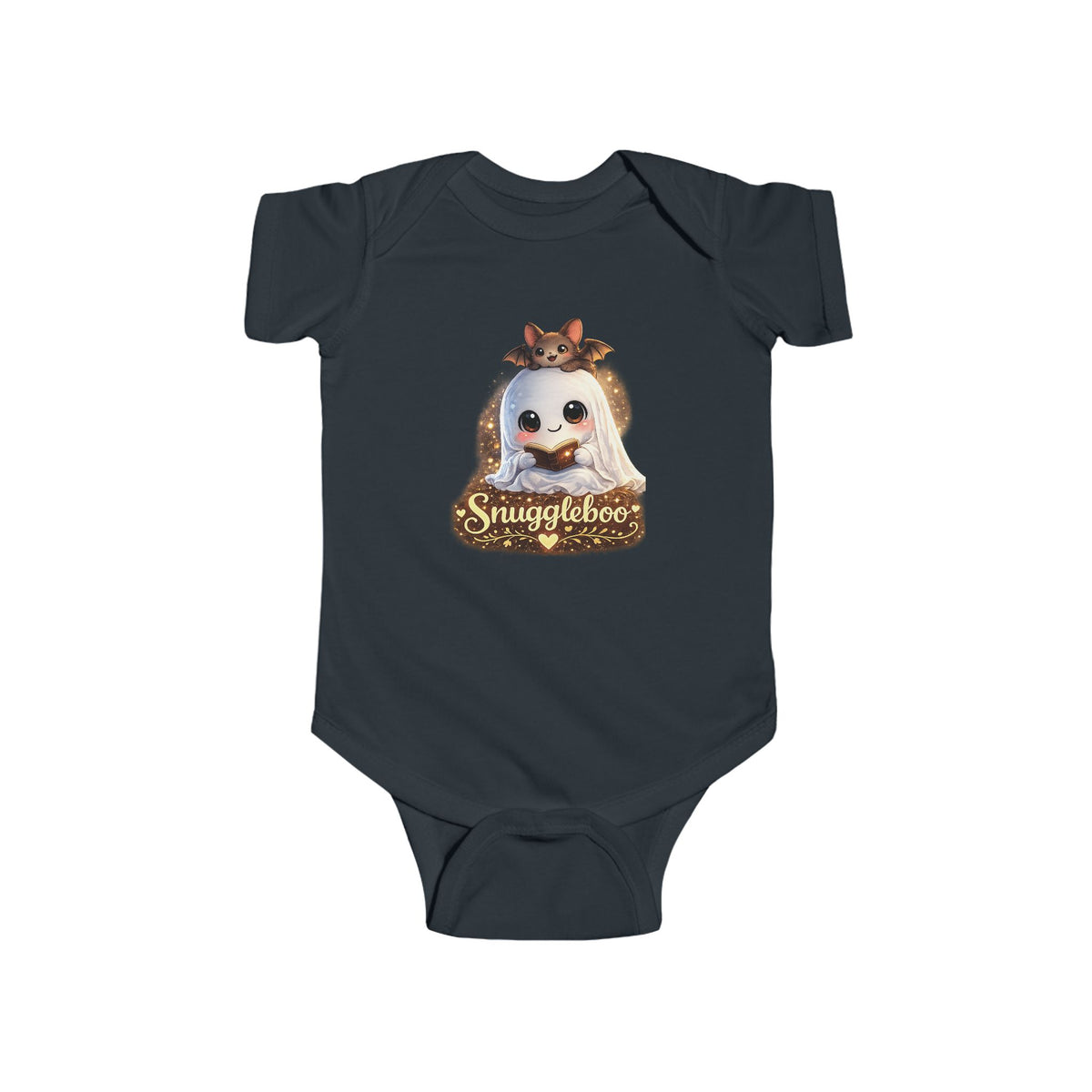 Infant Bodysuit — Cute 'Snuggleboo' Puppy Design Baby Onesie