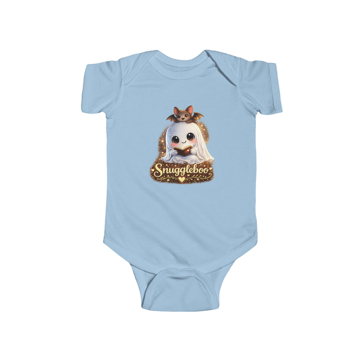 Infant Bodysuit — Cute 'Snuggleboo' Puppy Design Baby Onesie