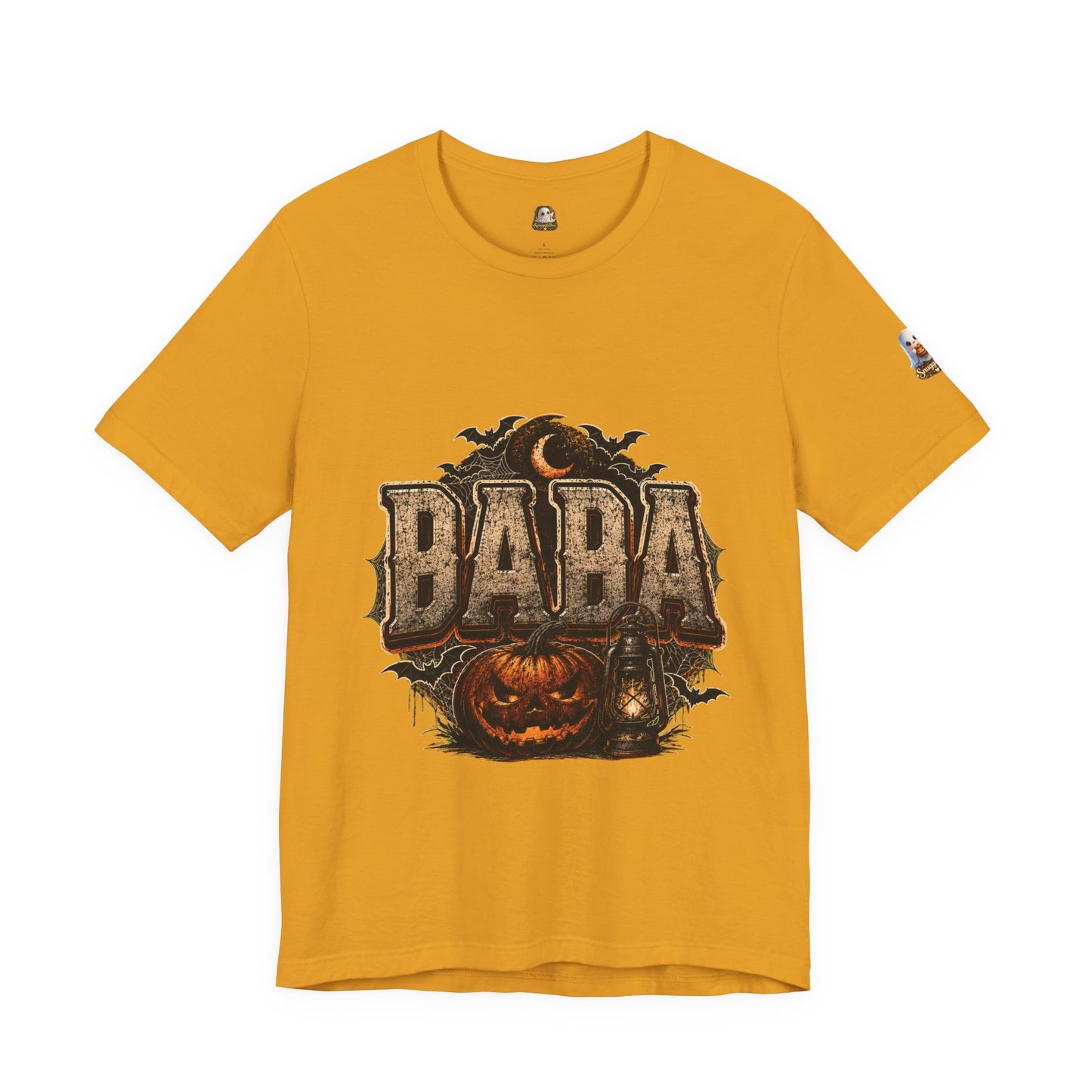 Baba Halloween Tee — Spooky Pumpkin Graphic T-Shirt