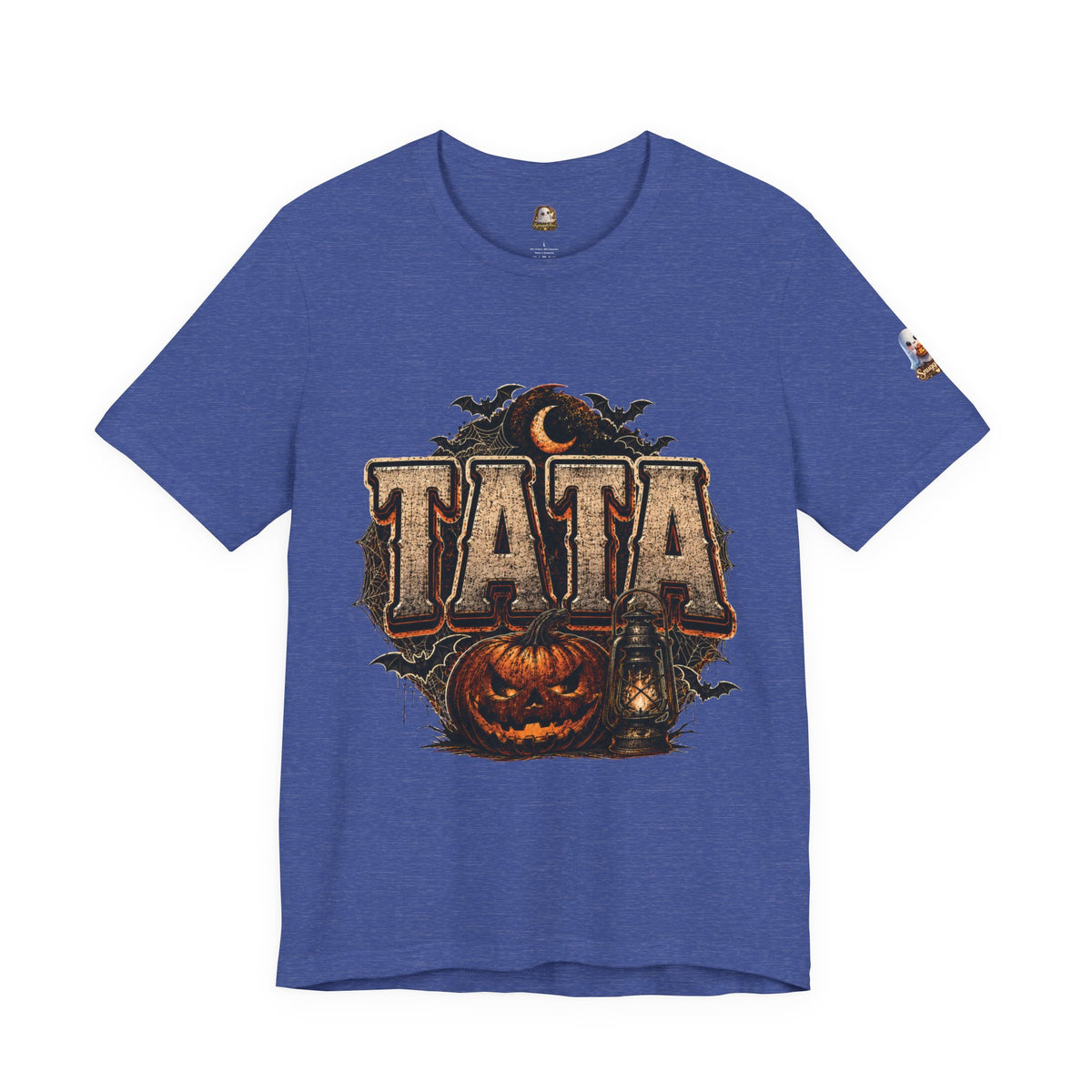 T-Shirt — "TATA" Vintage Halloween Pumpkin Design