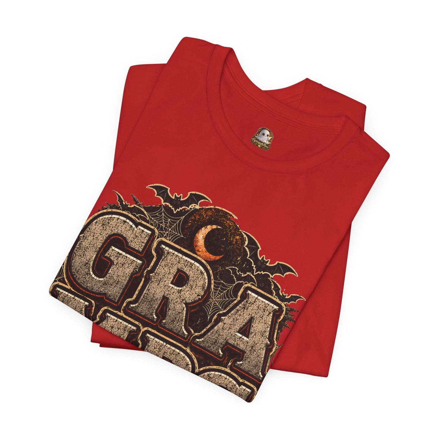 Gramps Halloween Tee — Vintage Pumpkin & Bats Grandfather Shirt