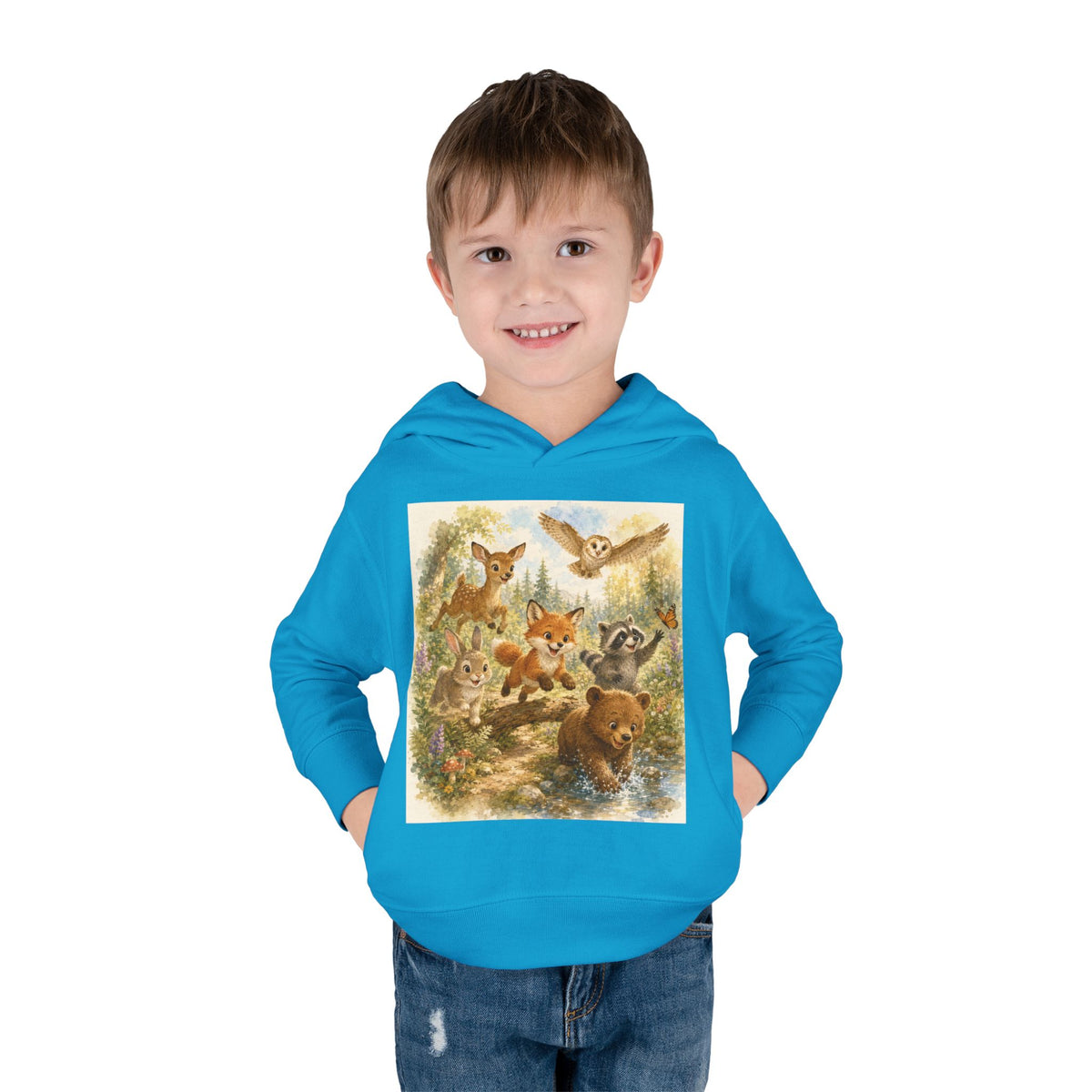 Toddler Pullover Fleece Hoodie