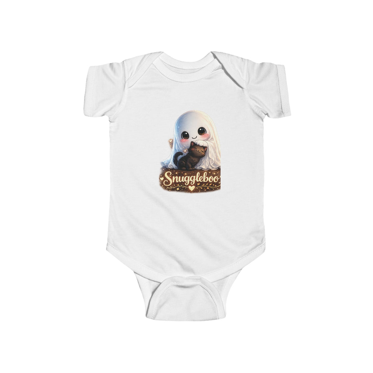 Baby Bodysuit — "Snuggleboo" Cute Seal Infant Onesie