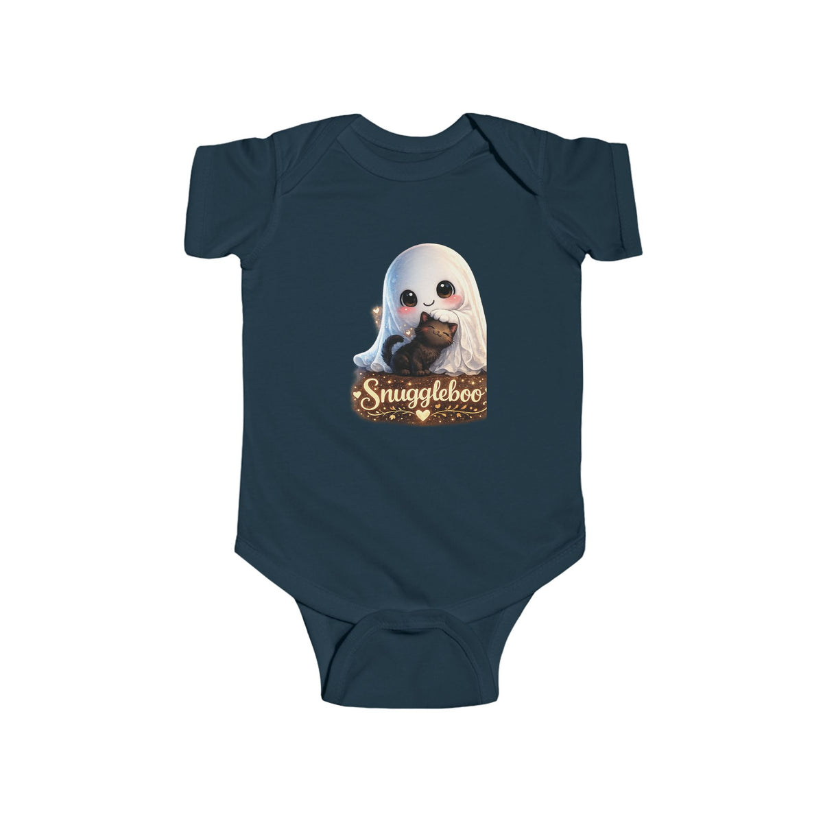 Baby Bodysuit — "Snuggleboo" Cute Seal Infant Onesie