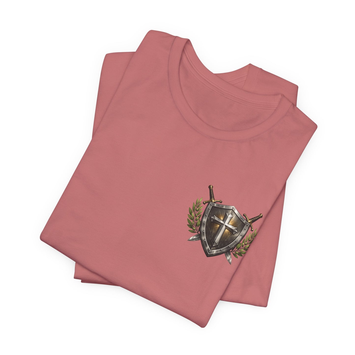 God's Got My Back T-Shirt — Wings & Shield Christian Tee (Proverbs 3:5-6)