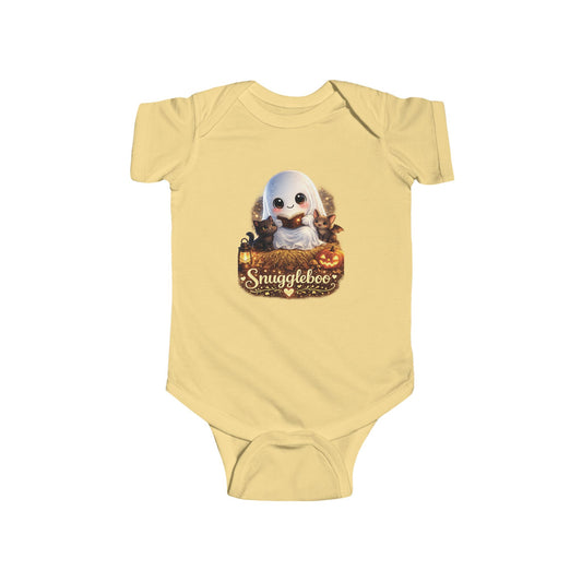 Infant Bodysuit — Cute 'Snuggleboos' Puppy Graphic Baby Onesie