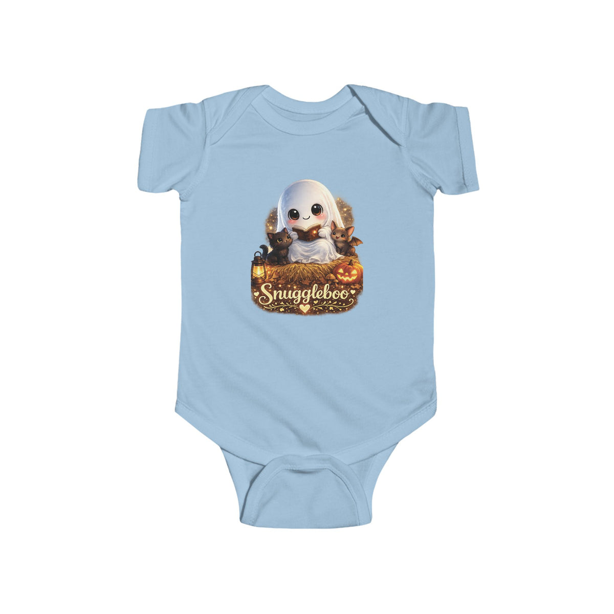 Infant Bodysuit — Cute 'Snuggleboos' Puppy Graphic Baby Onesie