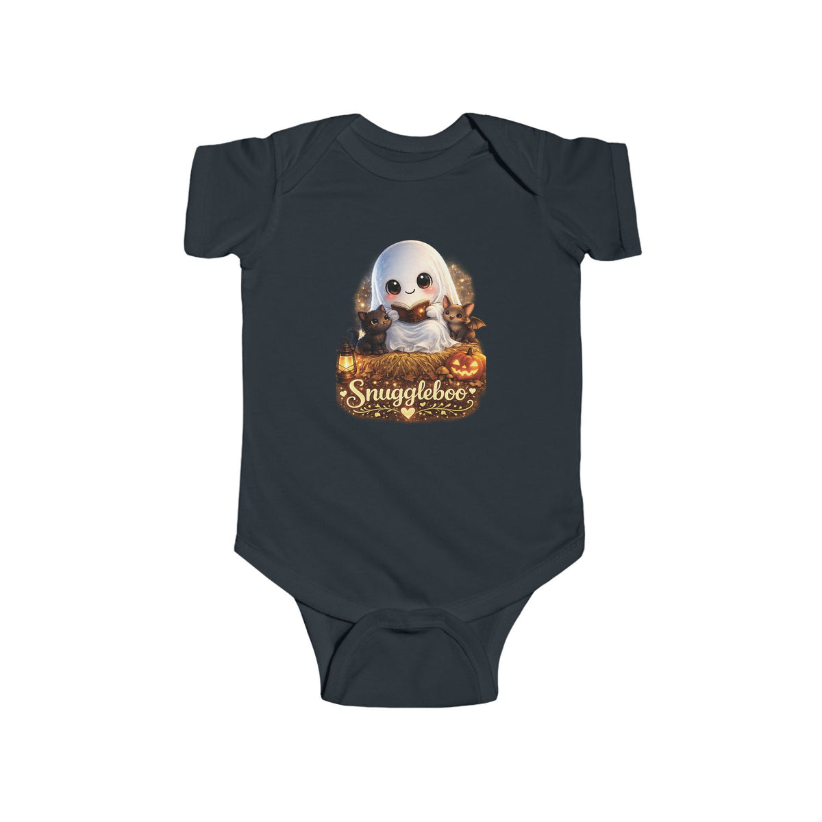 Infant Bodysuit — Cute 'Snuggleboos' Puppy Graphic Baby Onesie